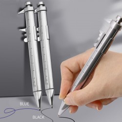 0.5mm Caliper pen Gel Ink Pen Vernier Caliper Roller Ball Pen Stationery Gift_~~