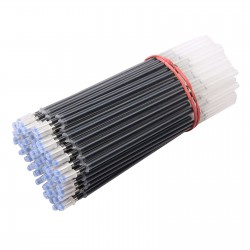 100pcs Gel Ink Pen Refill Smooth Writing 0.5mm Writing Pen Refill Lightwei Black