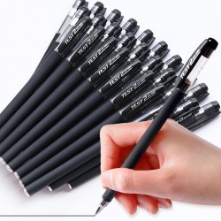 0.5 Black Gel Pen Full Matte Water Pens Writing Stationery Supply For Office NEW