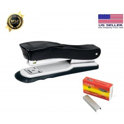 Standard Metal stapler Free 1000pcs Included 24/6-26/6 size 20 sheets Capacity  